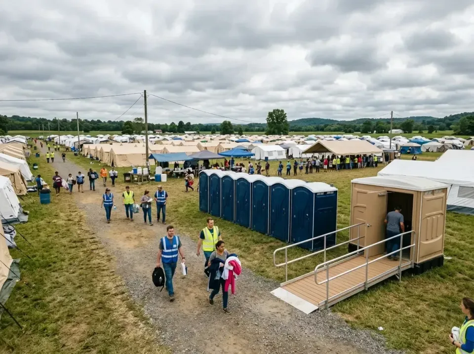 disaster-relief-camp-restrooms-010 — frequently asked questions, Dumpster & Portable Bathrooms Rental in Evergreen, CO